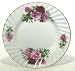 Dessert Plates 8" Diameter in Summertime Rose Decor Each