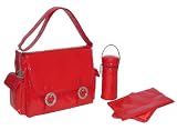 Kalencom Coated Double Buckle Bag Check/Red