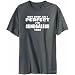 T-Shirt Mens Dark Silver 