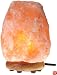 WBM 8-Inch Himalayan Natural Crystal Salt Lamp with Bulb and Cord