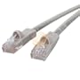Ethernet Cable, CAT5E - 100 ft Beige / Grey
