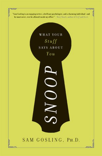 Snoop: What Your Stuff Says About You