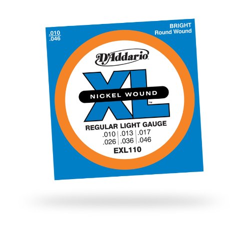 D'Addario EXL110 Regular Light Set Electric Guitar Strings