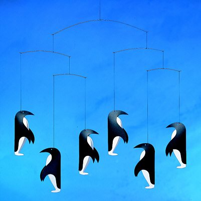 Flensted Penguin Parade Nursery Mobile