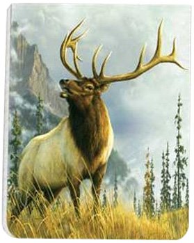 Tree-Free Greetings High Country Elk Pocket Pad, 128 Pages with Sewn Binding, Recycled, 3.5 x 4.5-Inches, Multi Color (74046) On Sale