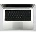 Rasfox Keyboard skin for 13" Apple MacBook Laptop - Color Black