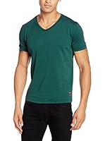 Cross Jeans Camiseta Manga Corta (Verde)