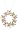 10k Yellow Gold Diamond Dragonfly Circle Pendant (1/4 cttw, I-J Color, I2-I3 Clarity)