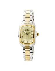 Invicta 15844 Womens Baby Lupah Gold Dial Two Tone Stainless Steel Watch