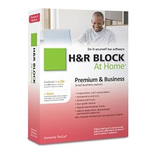 H&R Block At Home 2010 Premium & Business Discount