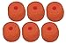 Pine Ridge Archery Nitro Button (Pack of 6), Orange