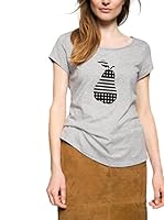 Esprit Camiseta Manga Corta (Gris)