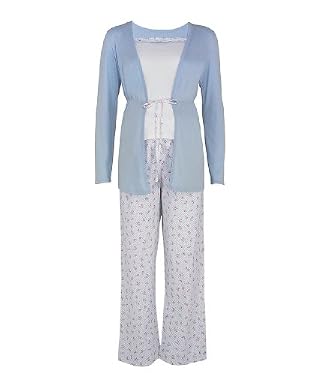 3-piece floral pyjamas set 10
