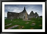 Clonmacnoise Monastery on the Banks of the River Shannon, Leinster, Ireland Collections Framed Photographic Poster Print by Greg Gawlowski, 45x33