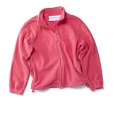 Youth Fleece Full Zip Jacket - Honeysuckle