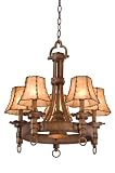 Kalco Lighting Interior Lighting 4205TP Kalco Lighting Americana 5-Lt. Chandelier