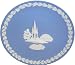 Wedgwood 1986 Christmas Plate Albert Memorial