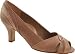 Bruno Magli Women's Benedicte Dress Shoes,Blush Nappa/Stamped Calfskin,7.5 B US