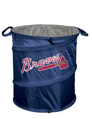 Atlanta Braves Trash Can Cooler/Laundry Hamper MLB Baseball Sports Team Fan Merchandise