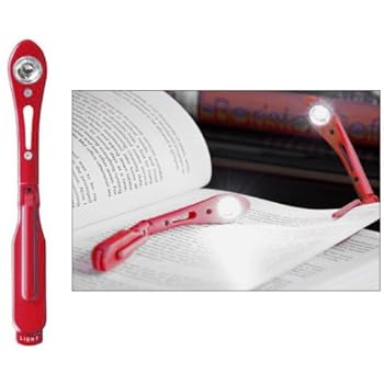 LED Lampe de Lecture + Clip - Pour Kobo Touch / Lecteur de Livre Électronique - ROUGE LED Lampe de Lecture + Clip - Pour Kobo Touch / Lecteur de Livre Électronique - ROUGE