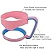Tumbler Handle 30 oz Anti-Slip for YETI Rambler,Handle for YETI 30 oz Tumbler, RTIC, SIC and Other 30 oz Tumblers (Handle Only) (Pink)