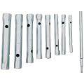 Rolson 46889 Tubular Box Spanner Set with T-Bar (8 Pieces)