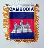 Cambodia - Window Hanging Flags