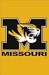 University of Missouri Tigers Flag - Garden Size