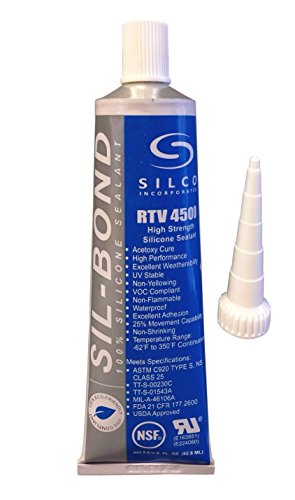 BLACK Smoker Leak Sealer cook chamber joint crack door gap RTV 2.8 oz BBQ pit silicon Hi temperature