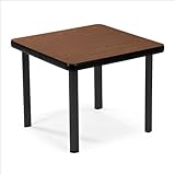 UPC 845123012239 product image for OFM ET2020-MHGY-BLG End Table with 4 Legs, Mahogany/Black | upcitemdb.com