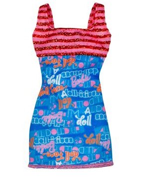 Barbie Fashionistas Clothing Fashion Dress Sundress - Blue / Pink
