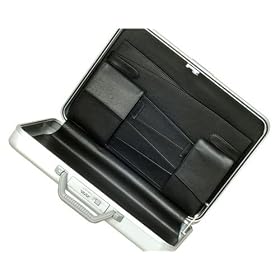 Buy Zero Halliburton 5 Elite Attache Polished Blue by ZERO Halliburton