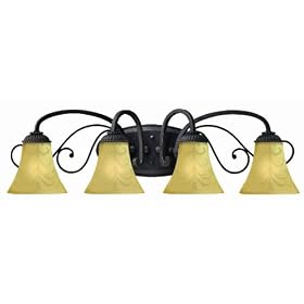 Hinkley 5753AN Olivia Bathroom Lighting, 3 Light - Antique Nickel by Hinkley