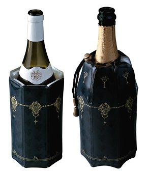 Childrens Toyshop   : Vacuvin Rapid Ice Wine & Champagne Cooler Classic Gift Set