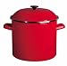 Le Creuset Enamel-on-Steel 8-Quart Covered Stockpot, Red