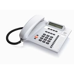 Siemens Euroset 5020, Schnurgebundenes Analog-Telefon mit Freisprechfunktion, arktikgrau