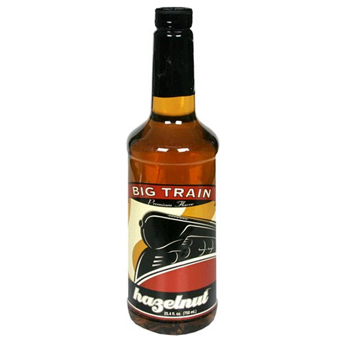 Big Train Hazelnut Syrup 750 milliliter, 25.4-Ounce Unit (Pack of 3)