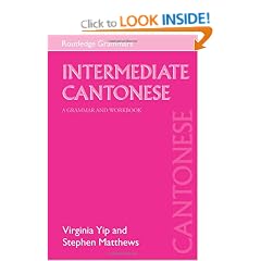 Intermediate Cantonese: A Grammar and Workbook (Grammar Workbooks)