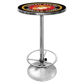 Trademark U.S. Marine Corps pub table