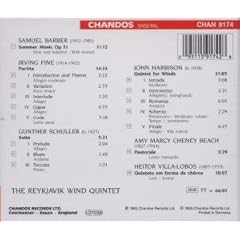 Chandos back cover