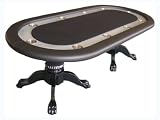 Tables Deluxe Vegas - Table - Table de Poker Table de Poker Deluxe Vegas Noir pieds lion