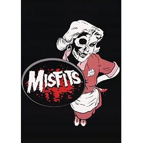 Professionally Framed Misfits (Waitress) Music Poster - 24x36 with RichAndFramous Black Wood Frame