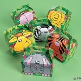 12 Zoo Animal Treat Boxes