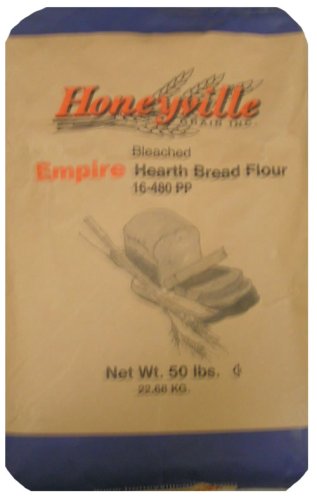 Bleached Empire Patent Flour - Bulk 50 Pound Bag by Honeyville Grain