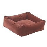 Bowsers Dutchie Dog Bed in Cayenne (Cayenne, Medium (28in x 25in))