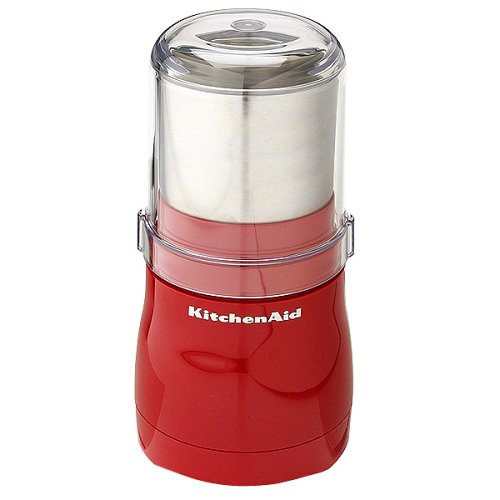 Childrens Toyshop  Kitchen & Housewares : KitchenAid BCG100ER Blade Coffee Grinder, Empire Red