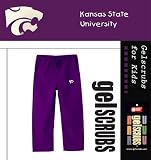 NCAA Kansas State Wildcats Purple Gelscrubs Kids Pants