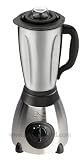 Kalorik BL-16910 500-Watt 2-Speed Countertop Blender With 50-Ounce Stainless-Steel Jar, Brushed Stainless