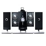 jWIN Black 4-CD / MP3 CD Changer System w/ iPod Docking System