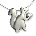 Love Nut Sterling Silver Charm Necklace
